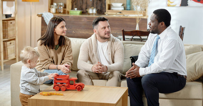 couples visiting